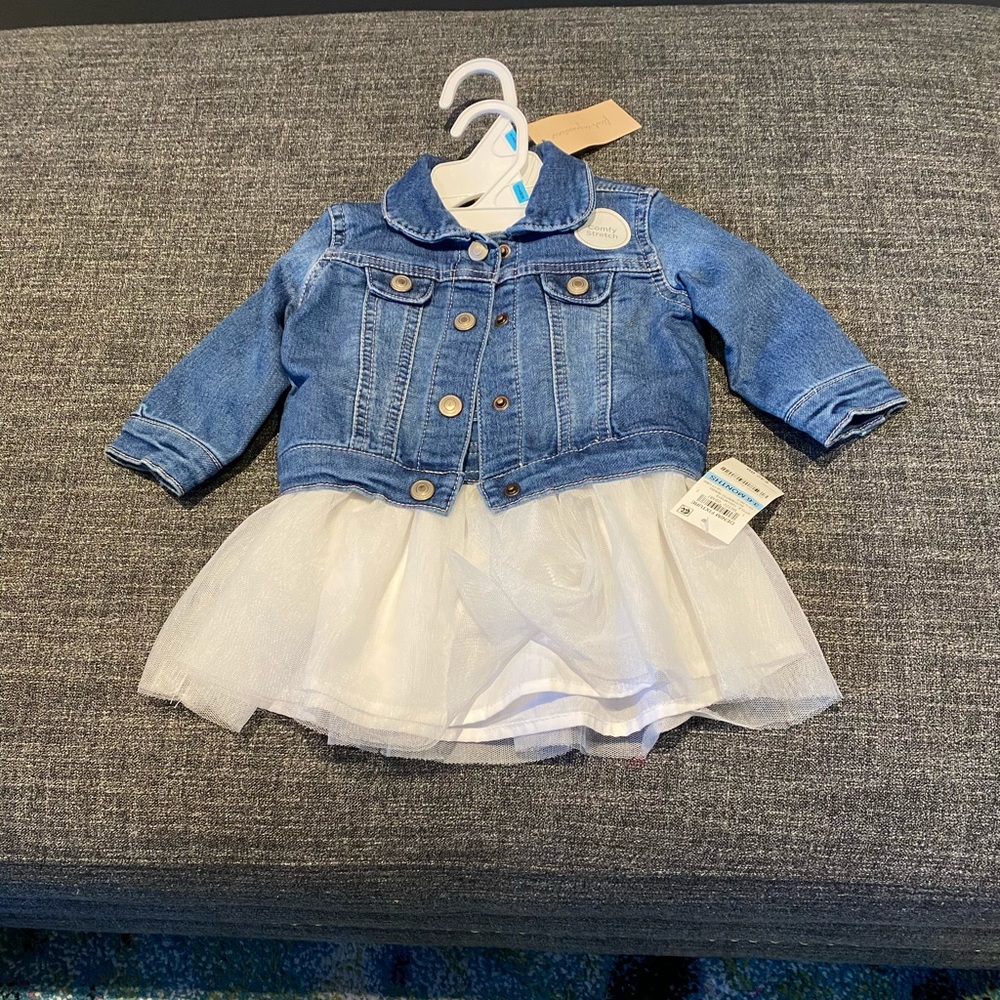 Brand New, Never Worn Jean Dress Set